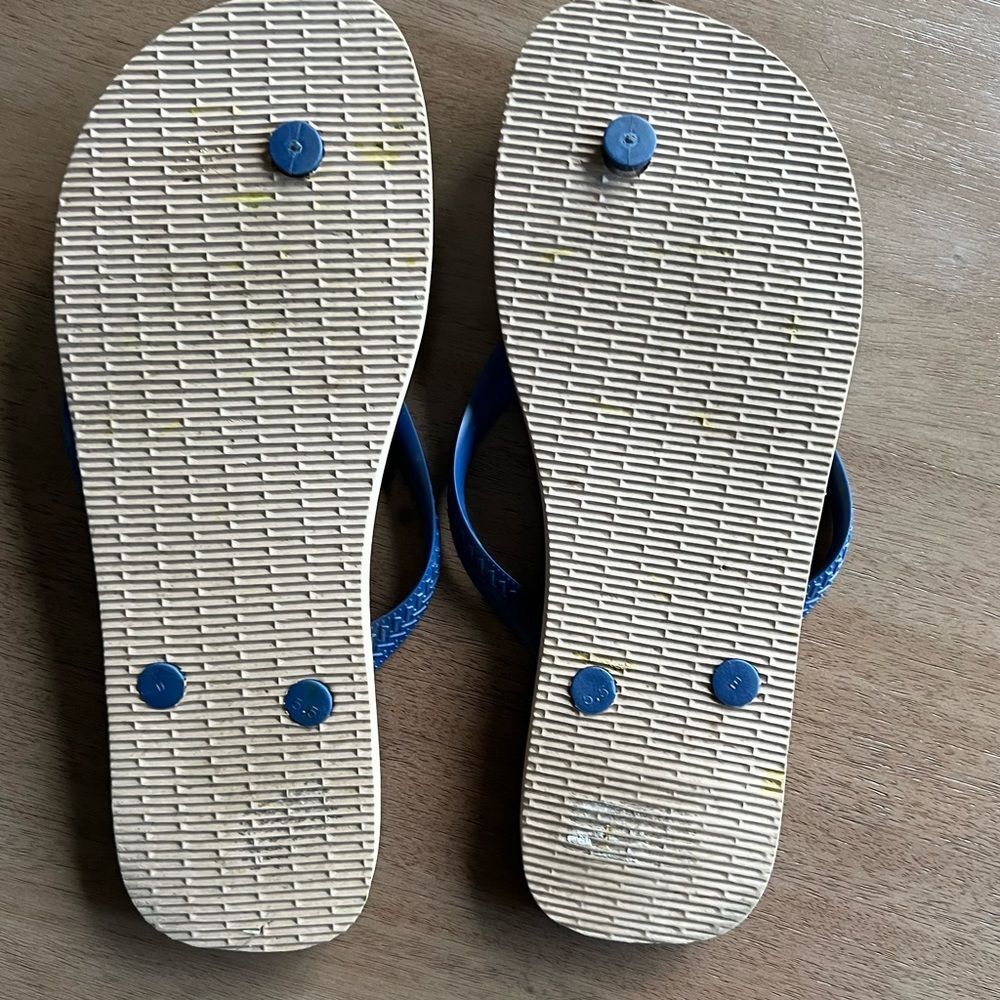 Havaianas Men’s Beach Design Sandals Sz 9/10 GUC - Picture 5 of 9